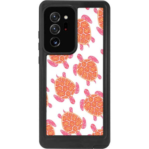 Cat Coq Sea Turtles Galaxy Note20 Ultra 5G Waterproof Case